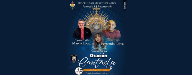 INVITACIÓN ORACIÓN CANTADA