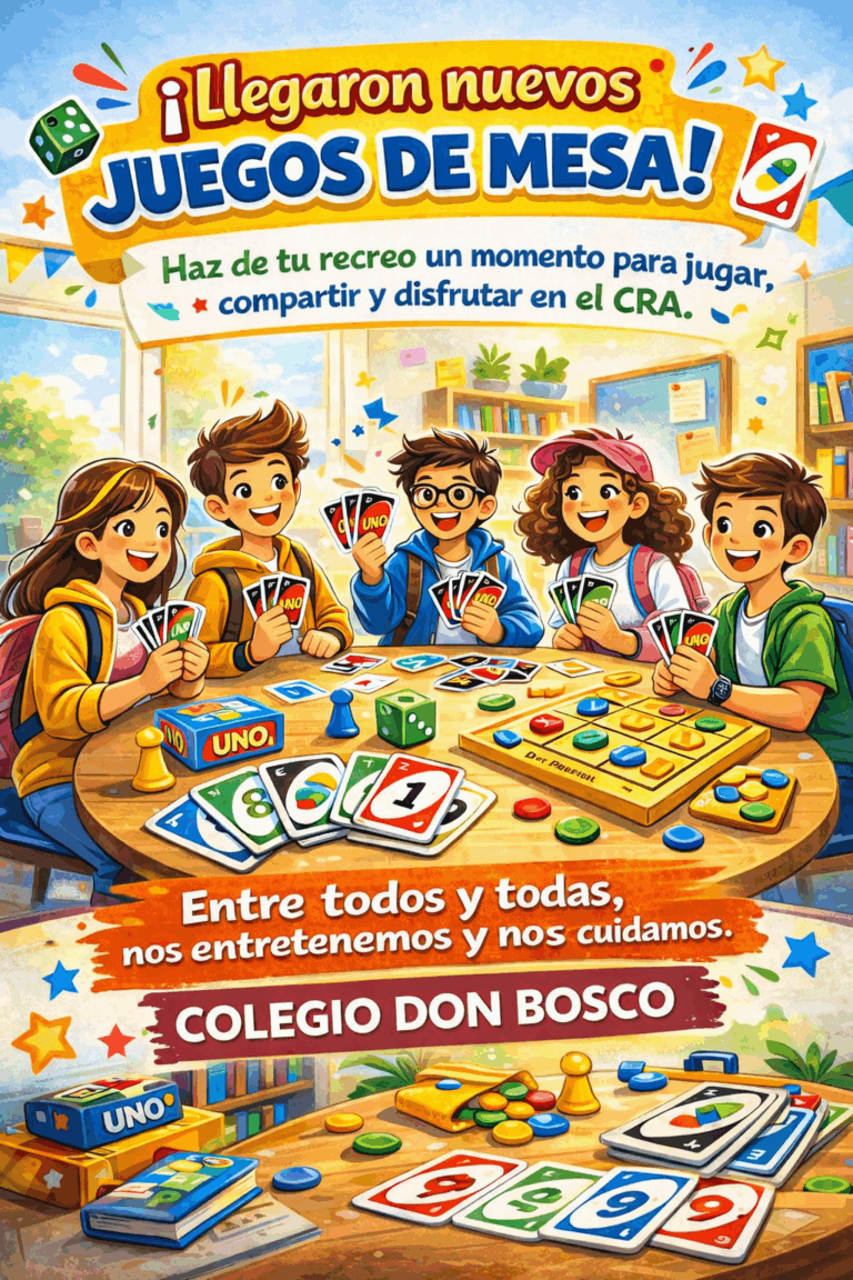 ¡LLEGARON NUEVOS JUEGOS DE MESA AL CRA!