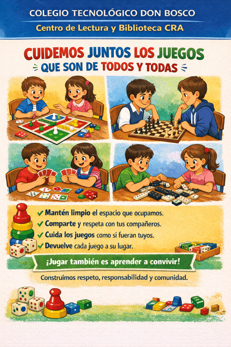 Cuidemos nuestros juegos de mesa en el CRA