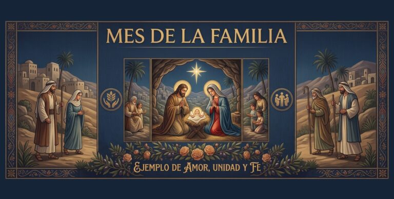 ¡Celebremos juntos la Misa del Mes de la Familia!
